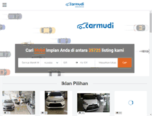 Tablet Screenshot of carmudi.com